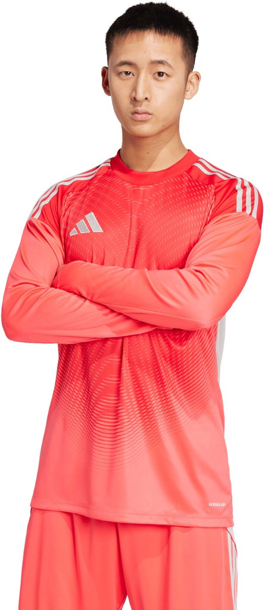 adidas T-shirt Heren keepers Tiro 25 Competition Goalkeeper Long Sleeve Rood - Maat XL