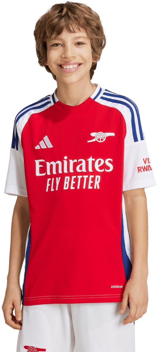 adidas T-shirt Arsenal 24/25 Home Rood - Maat 128cm