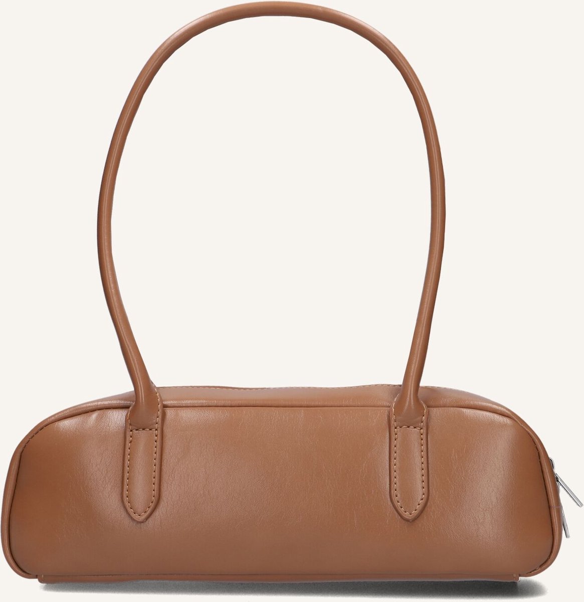 Hvisk Juniper Glossy Structure Handtassen Dames - Camel - Maat ONESIZE