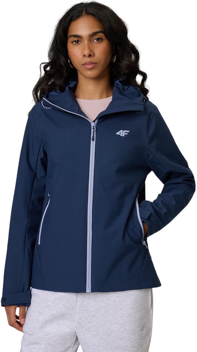 4F Jas Dames technisch Donkerblauw - Maat S