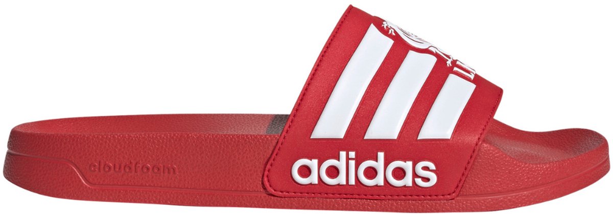 adidas Slippers Heren Adilette Shower Liverpool Rood