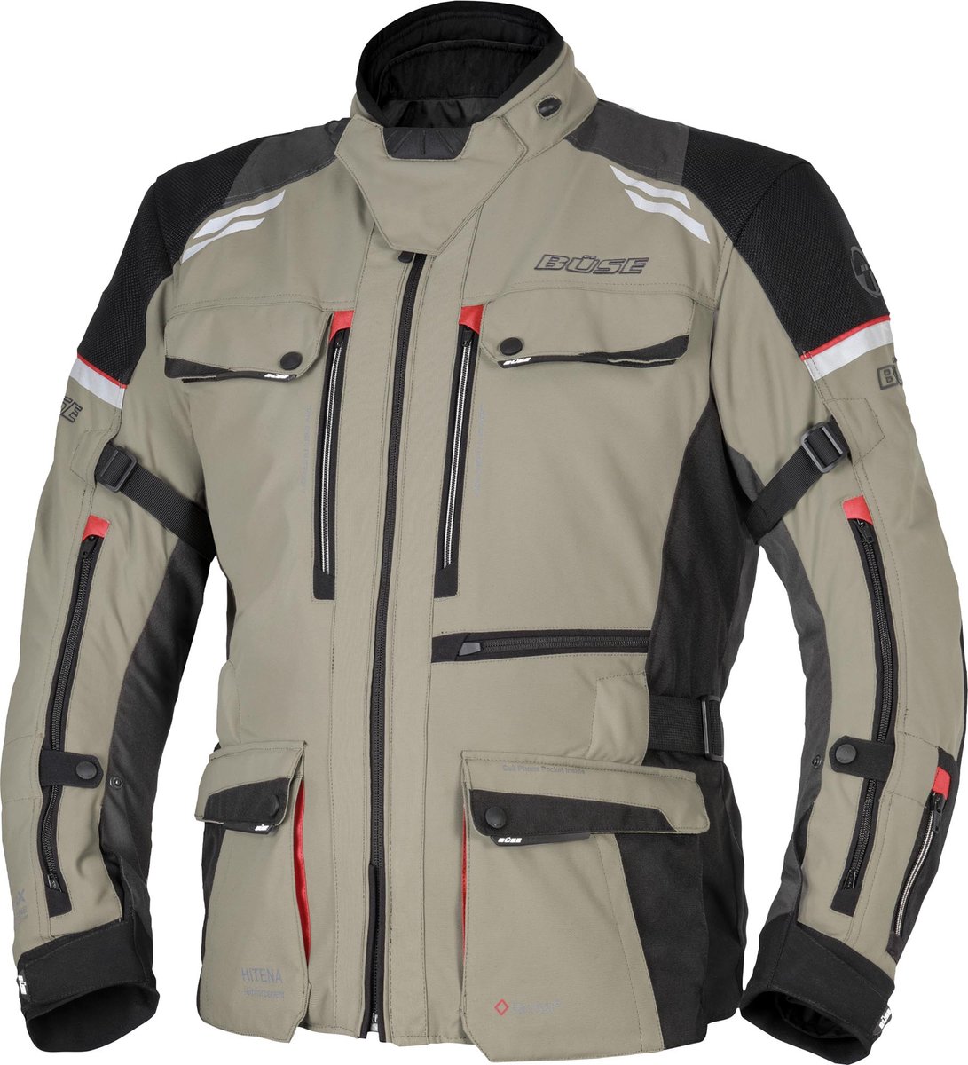 Büse Highland III waterdichte motorfiets textieljas -