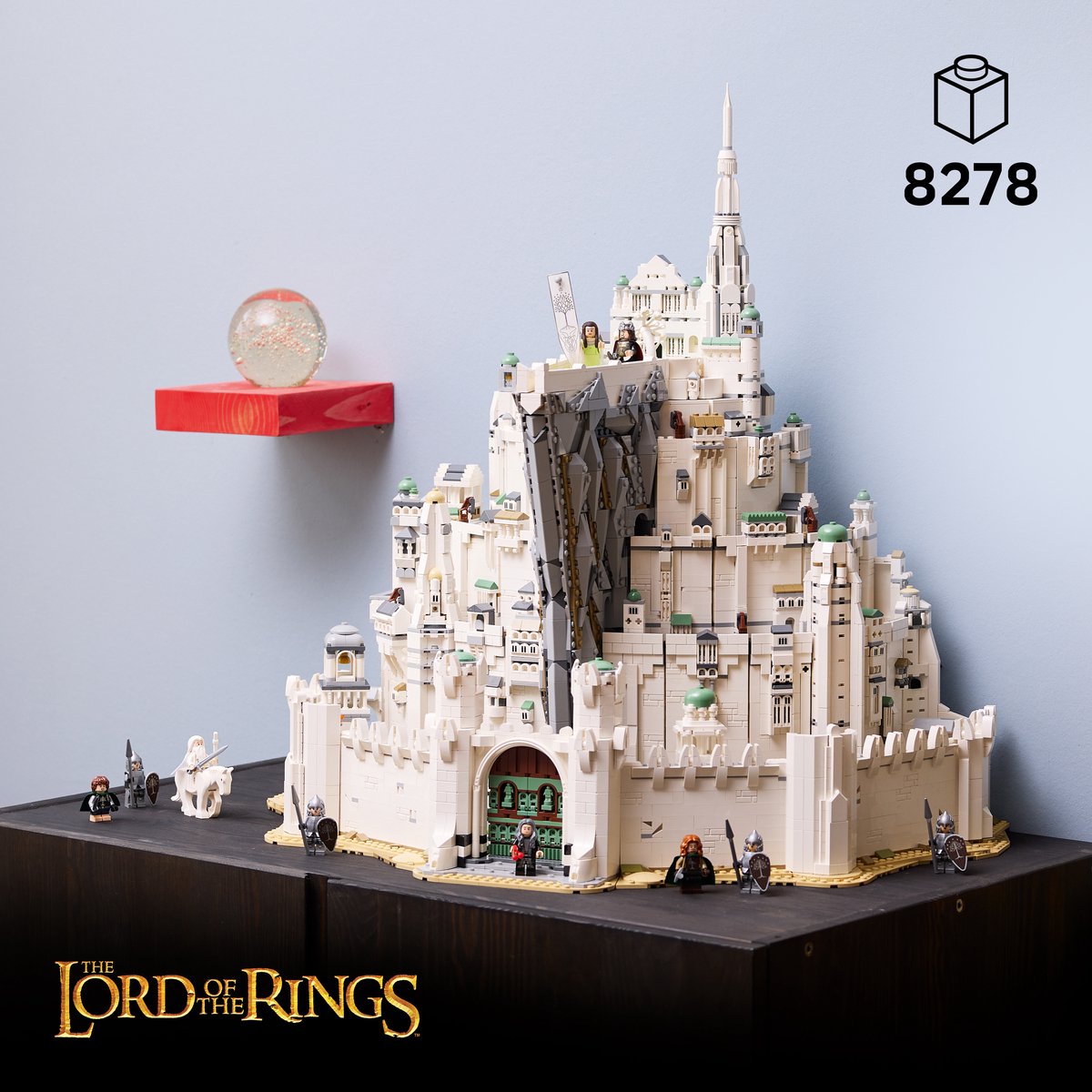 LEGO Icons The Lord of the Rings: Minas Tirith Bouwpakket voor Volwassenen - 11377 — afbeelding 11
