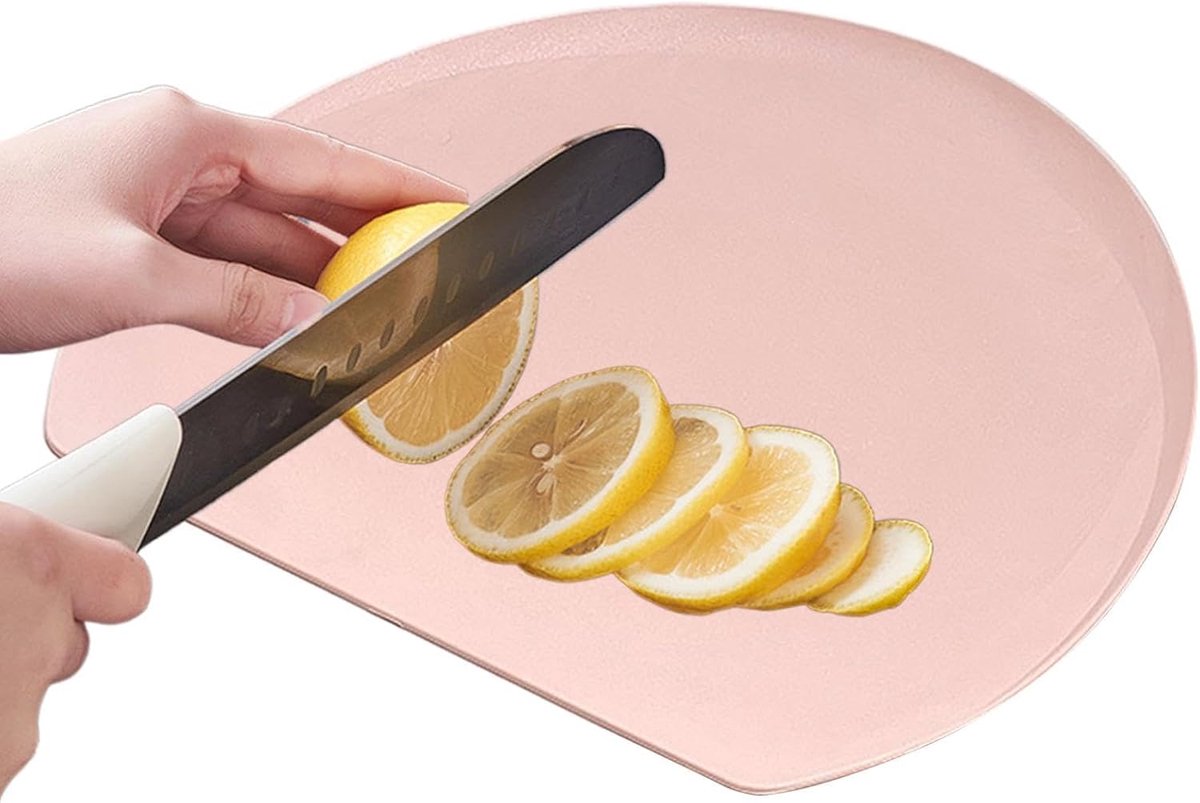 Borrelplanken - Charcuterieplanken - Voedselbereiding - Dubbelzijdig Ontwerp - 35 x 29 cm - Roze
