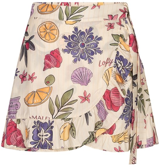 Lofty Manner Pantalon Skort Sandy Re40 Multi Element Print Femme Taille - S