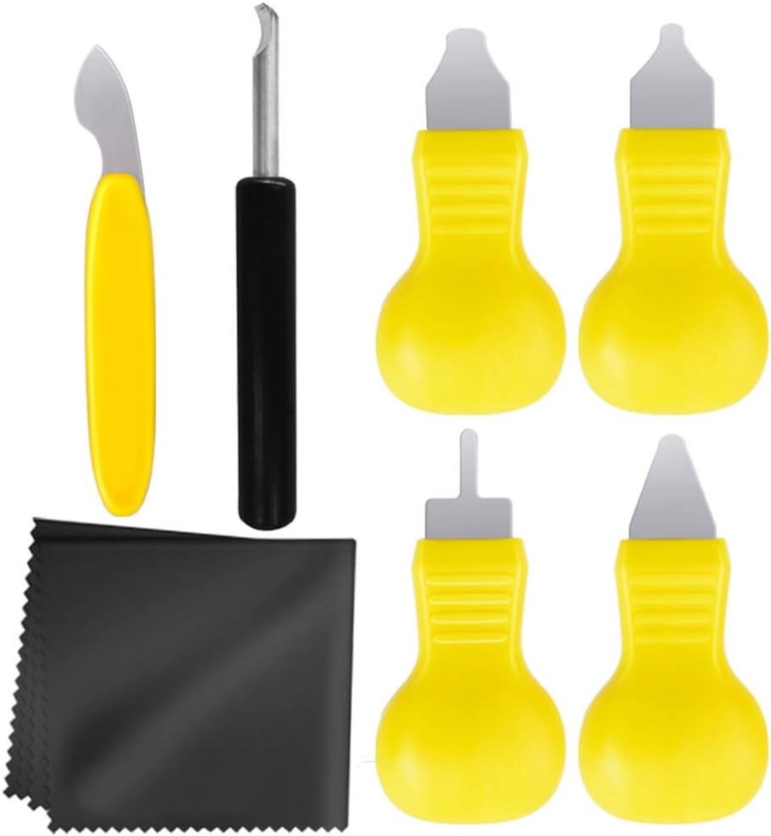 Complete Horloge Batterij Vervangset met 6 Stuks Horloge Achterkant Verwijder Tools voor Horloge Reparatie en Onderhoud