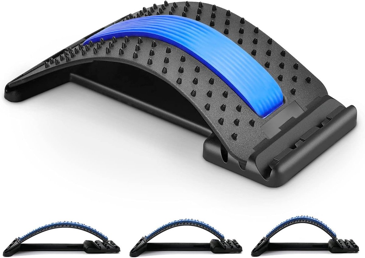 Ontspannende Rugmassager, Rugstretcher en Lendesteun voor Optimale Relaxatie en Spierherstel