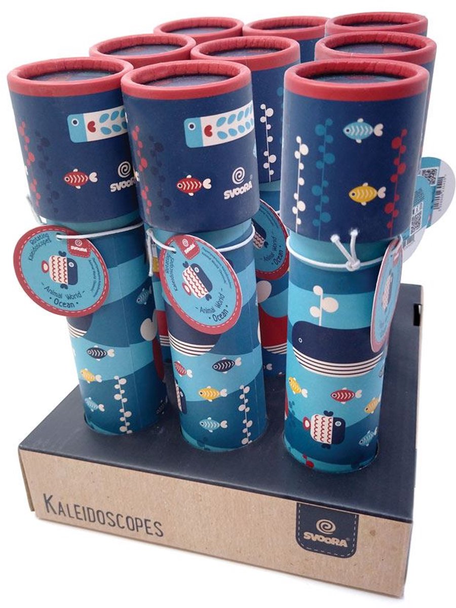 Svoora speelgoed kaleidoscoop Ocean - kleurrijk kijkplezier voor kinderen.