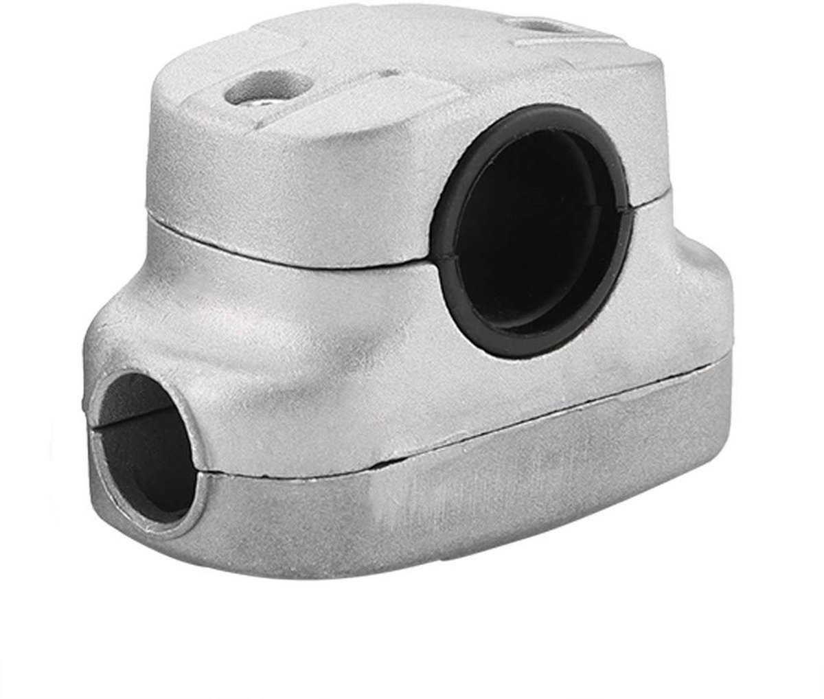 ONF3 - Handvat Houder Fix Beugel Klem - Universele Aluminium Beugel - Grijs - Stevige Klem voor Bosmaaiers - Ideale Vervanging - Voor Grasmaaiers