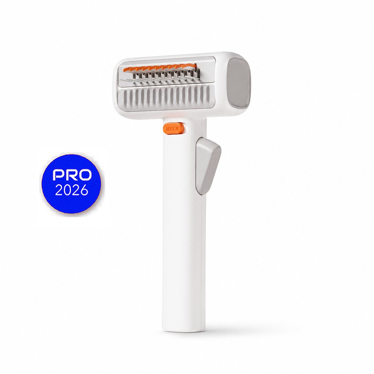 Klitfree Kattenkam - Voor Kat - Ontklitter voor Honden & Katten - 2-in-1 Undercoat Rake - Verwijdert Klitten & Losse Haren - Hondenborstel & Kattenborstel – Hondenkam & Kattenkam – Ondervacht Kam Hond – Vachtborstel Kat – Honden Borstel Langharig