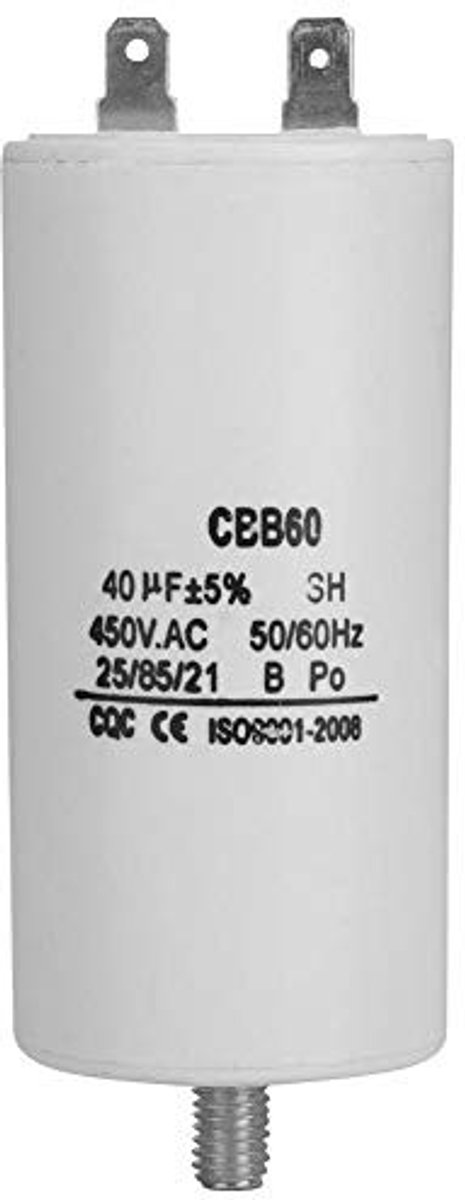 Store_7 - CBB60 Draai Condensator - Motor Start - Hoge Isolatieweerstand - Compact Formaat - Geschikt voor Waterpomp - Voor Wasmachine en Koelkast