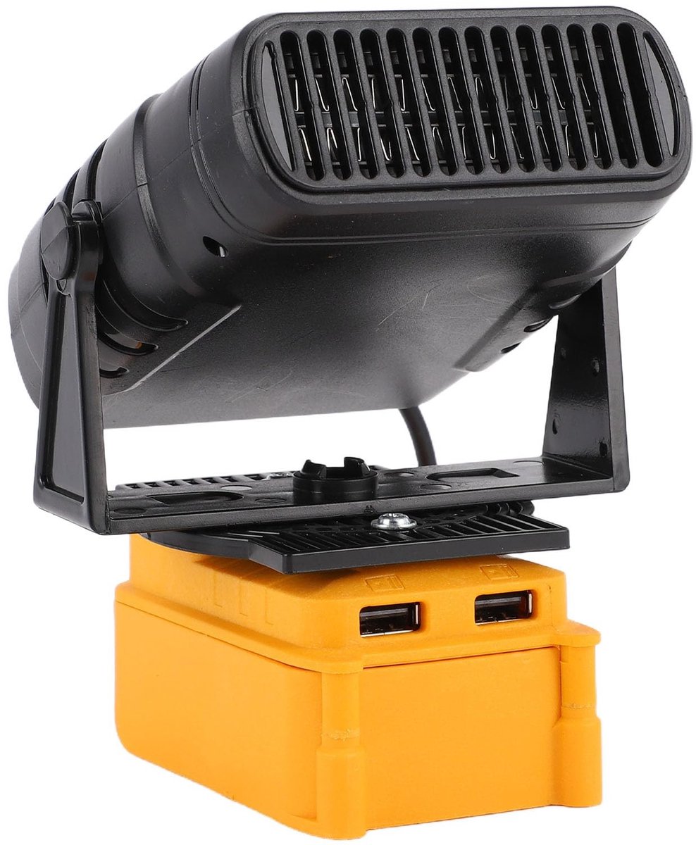 ONF3 - Draagbare Ruimtestooker - Compacte Verwarming - Stille werking - 200W met Accu - 2 USB Poorten - Ideaal voor Thuisgebruik - Handig en Eff...