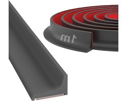 Waterdichte Geluidsstrip 1 m voor Wandverbinding, Aanpasbare Waterstopper voor Douche, Keukenbladen en Vensterbanken