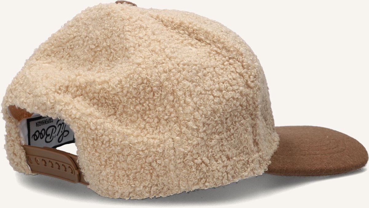 LIL'BOO Teddy Cap Petten Jongens - Beige - Maat 7/14Y - XL