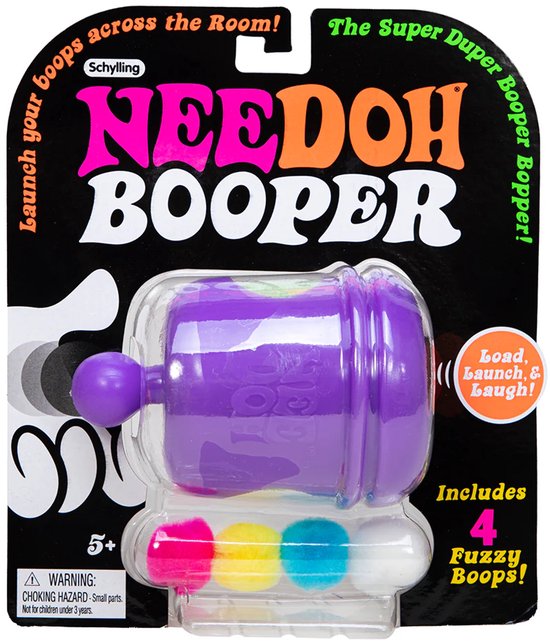 Needoh stressballen booper - Needoh booper- Needoh stressballen - Needoh fidget toy - Fidget toy - fidget - squishy - squishy needoh - anti stress - incl. needoh 4x stressbalen