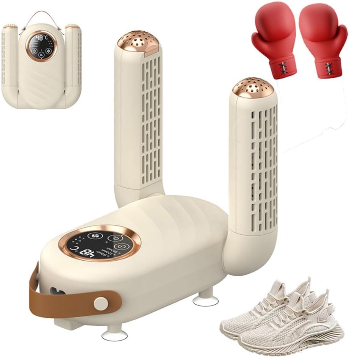 HEZIVO® Schoenverfrisser & Schoendroger - Geurvreter voor Schoenen - Antibacterieel - Shoefresh - Met Timer