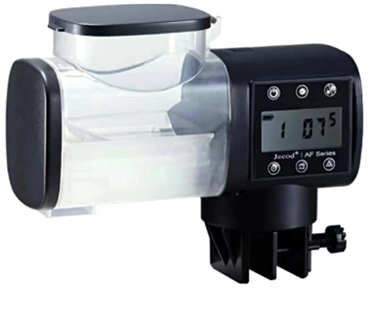 MakkelijkMooi Aquarium Vissenvoer Dispenser - Voerautomaat - Automatisch - Instelbare Hoeveelheid & Tijdstip - Batterijgevoed