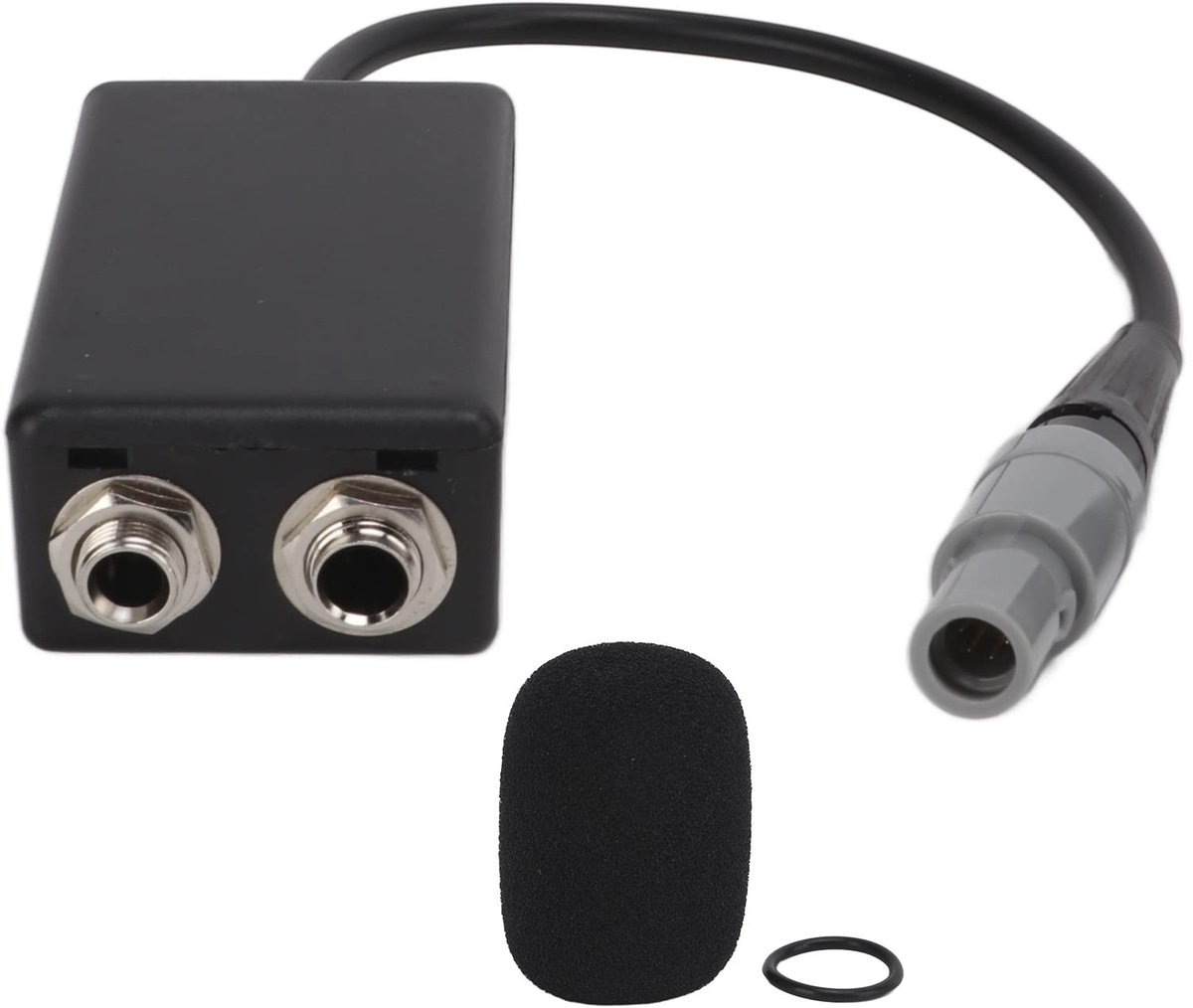 aladdien - Aviation Headset Adapter - GA naar LEMO 6-pin - Compact en Duurzaam - Geschikt voor piloten - Adapter voor hoofdtelefoon - Hoogwaardige g..