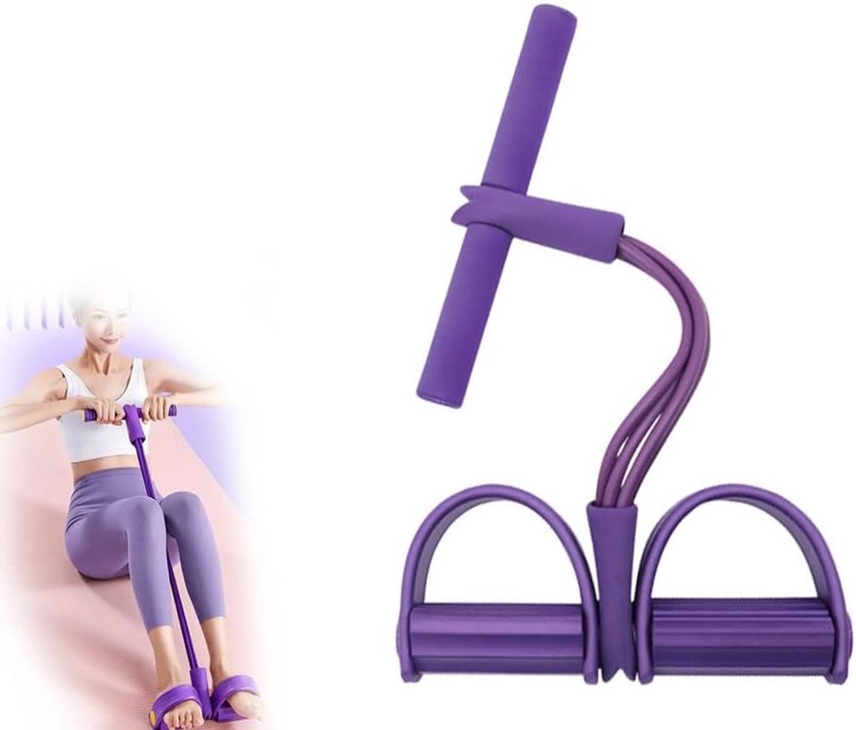 Multifunctionele Leg Exerciser en Sit-up Band voor Thuis Fitness