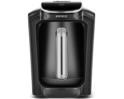 Karaca Hatır Neo Turkse Koffiemachine – Zilver – RVS – Elektrisch – 5 Kopjes – Met Cezve – Automatische Koffiemaker
