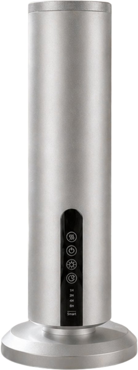 Candle Cocktail Smart Aroma Diffuser Pro Zilver – Geurverspreider met App – Tot 100m² Dekking – Luxe Diffuser met Timer & Cold-Air Diffusion