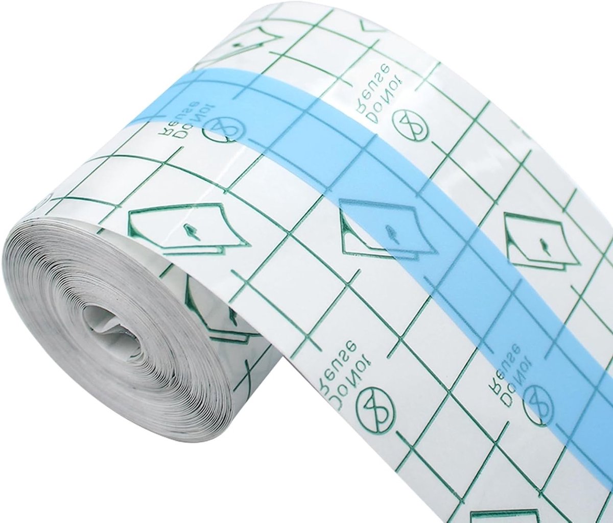 Waterdichte Transparante Bandage Rol voor Sport en Douche, Ideaal als Tweede Huid, PU Tape (6 cm x 5 m)