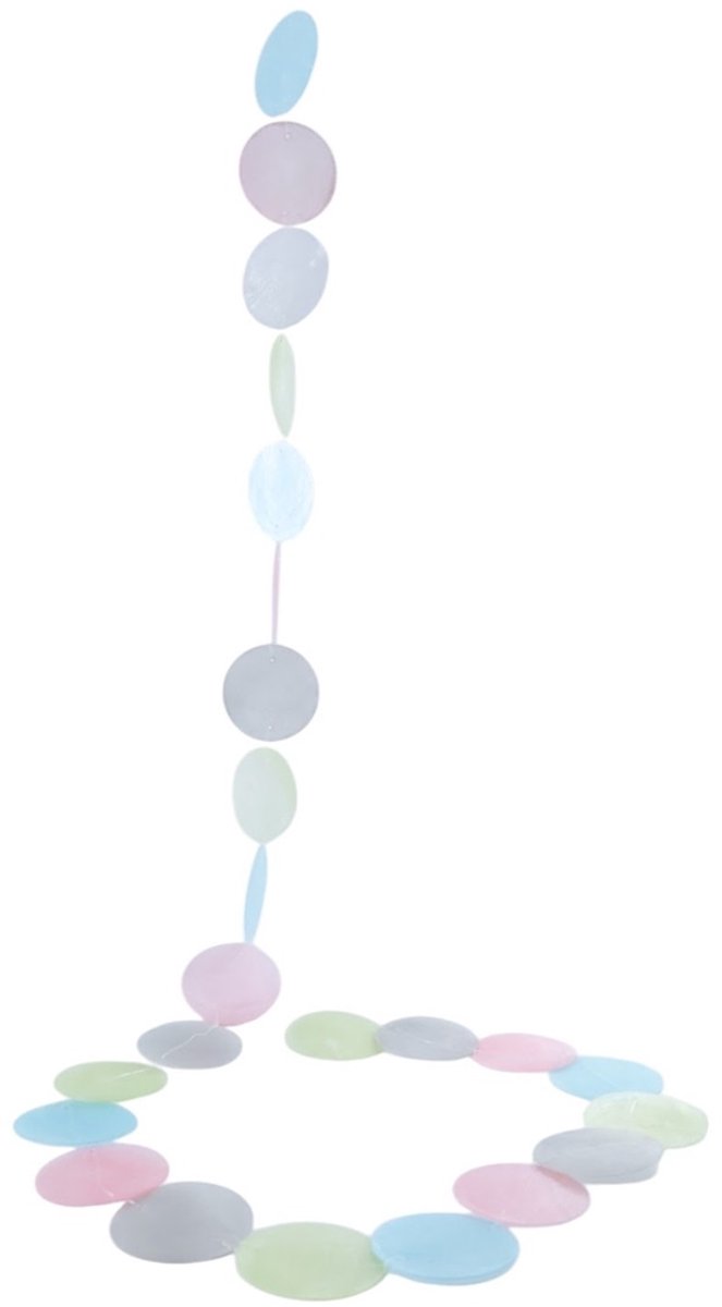 Guirlande Nio capice ring 120 cm mix colors