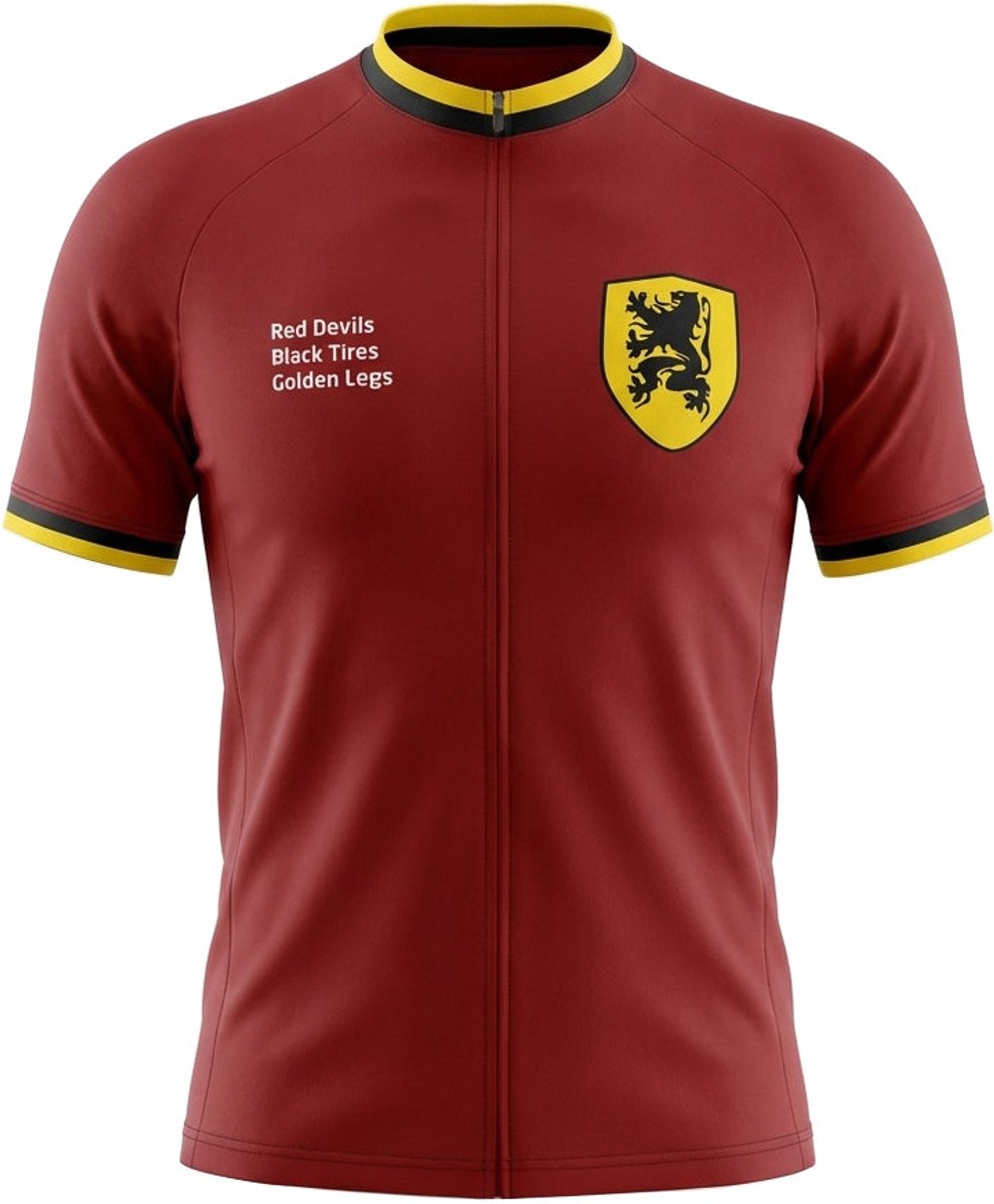 Special Edition - World Cup Wielershirt België – Gruppo Sportivo