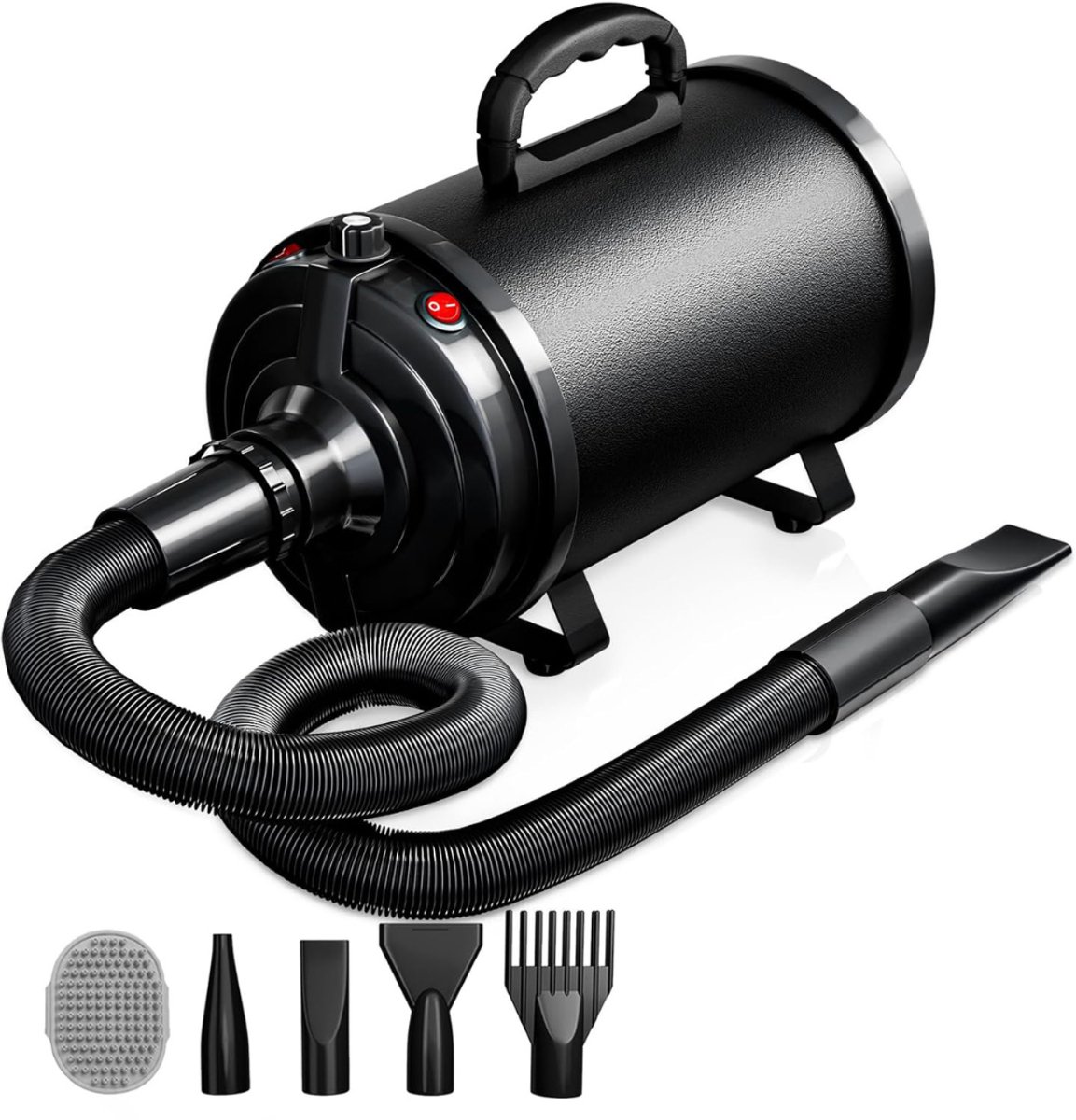 TopChoice® Hondenfohn - Waterblazer voor Honden - Honden Droger - 3200W - Zwart