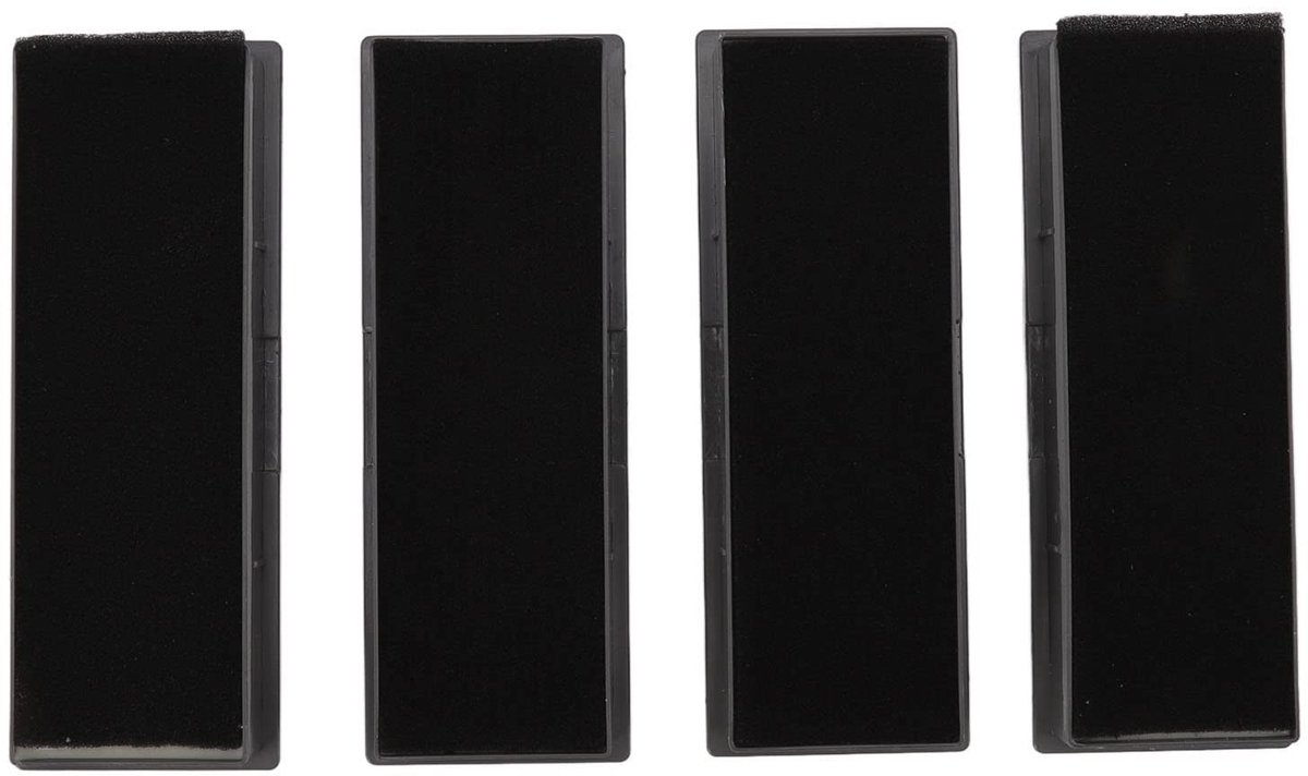 Store_8 - Stofzuigerfilter - Vervangingsfilter - Perfecte pasvorm - Wit - Herbruikbaar - Ideaal voor Max en Station - 4 stuks
