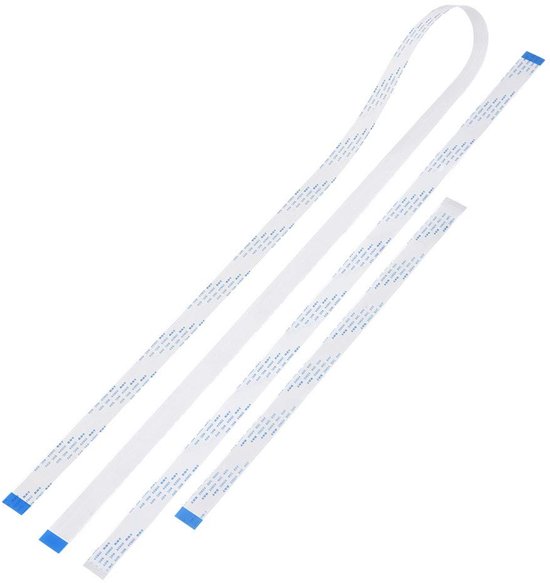 aladdien - Camera Kabel - Flexibele Verlenging - 3 Stks/set - Wit - Geschikt voor Raspberry Pi - 15 Pin Kabels voor Module Camera