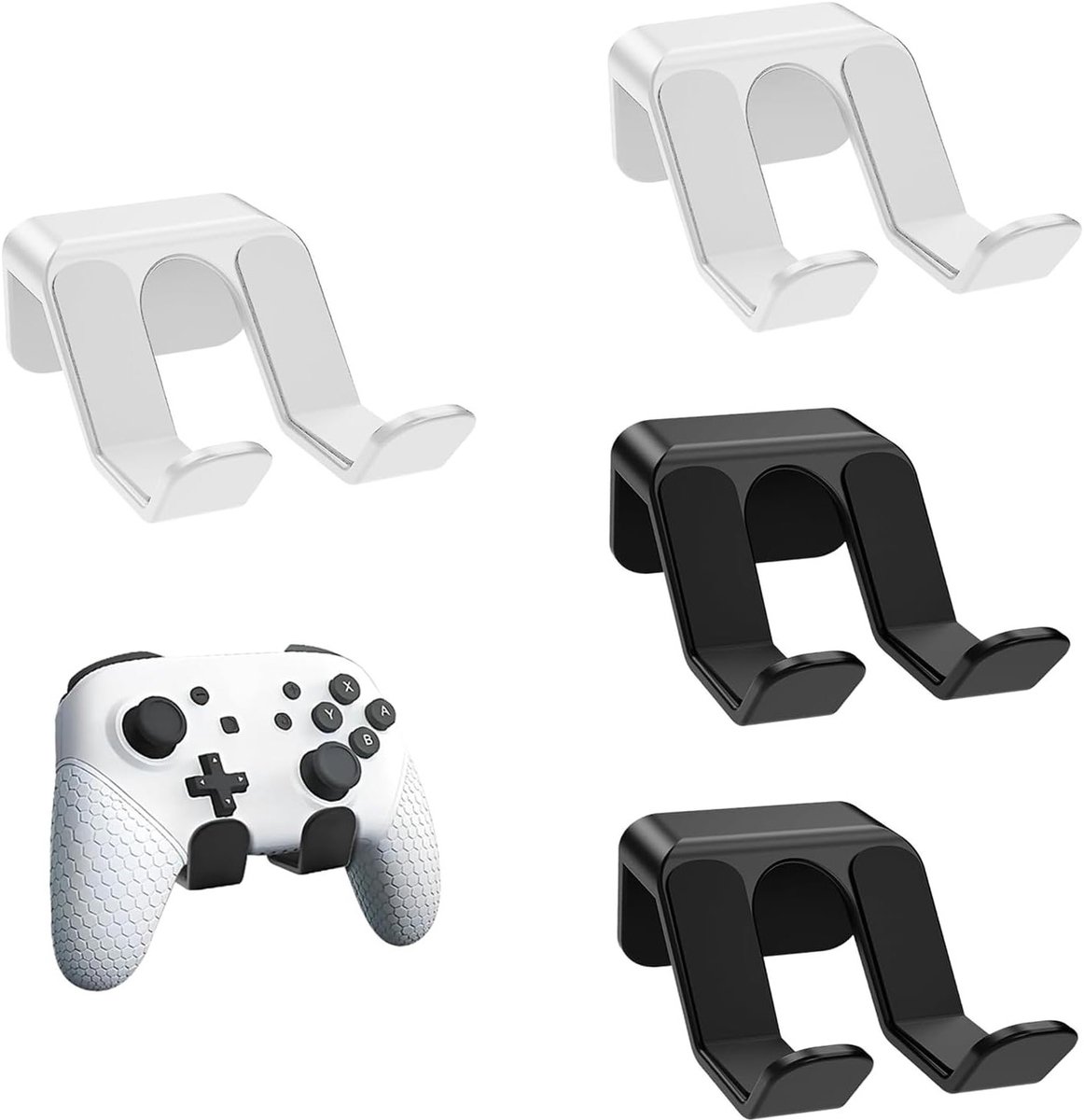 Universele Wandmontage voor Gamecontrollers, Zelfklevende Hoofdtelefoonhouder en Accessoires voor Gaming en Organisatie