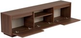 Skye Decor, Tv-standaard, Sentinel - Milano Walnut, Gemelamineerde spaanplaat, Milano walnoot, 160 x 30 x 42 cm