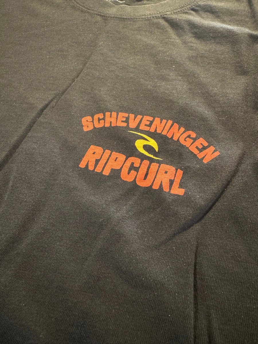 Rip Curl Utopia Desto W/S Tee Blk Schevenigne Zwart