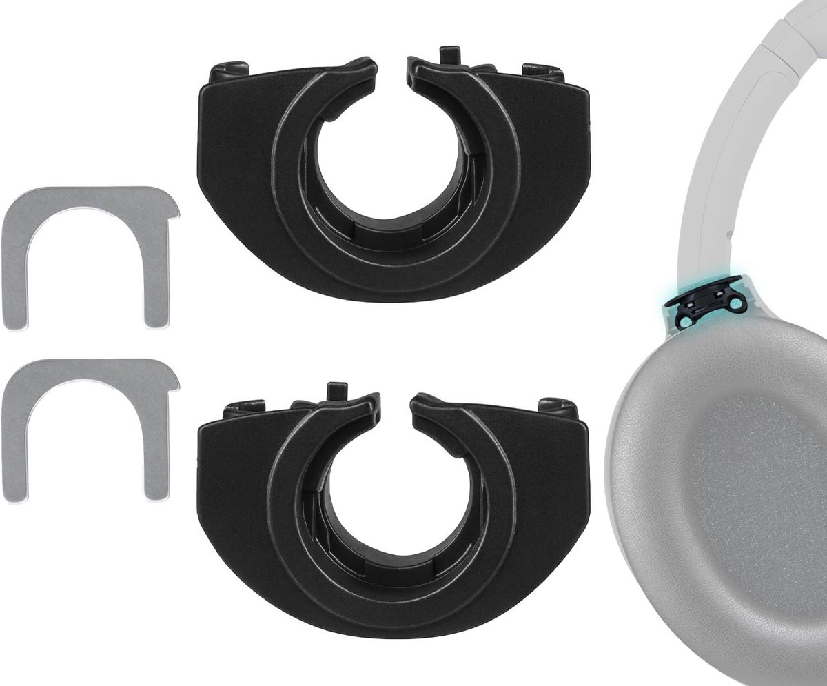 Vervangende Scharnieronderdelen voor Sony WH-1000XM4 Hoofdtelefoon, Links en Rechts, Reparatieaccessoires voor Hoofdtelefoon en Geluidskwaliteit