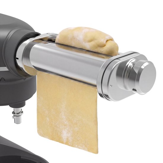 Fentic Pasta Roller - Pasta Maker Geschikt voor Fentic SM-1504P en SM-1504BM - RVS Elektrische Pastamachine - Verstelbaar 8 Standen van Merkloos — afbeelding 2