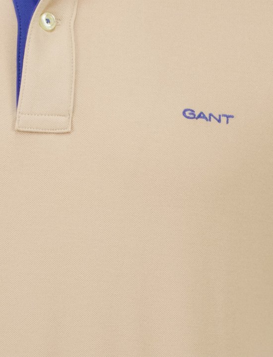 Polo manches courtes Gant beige
