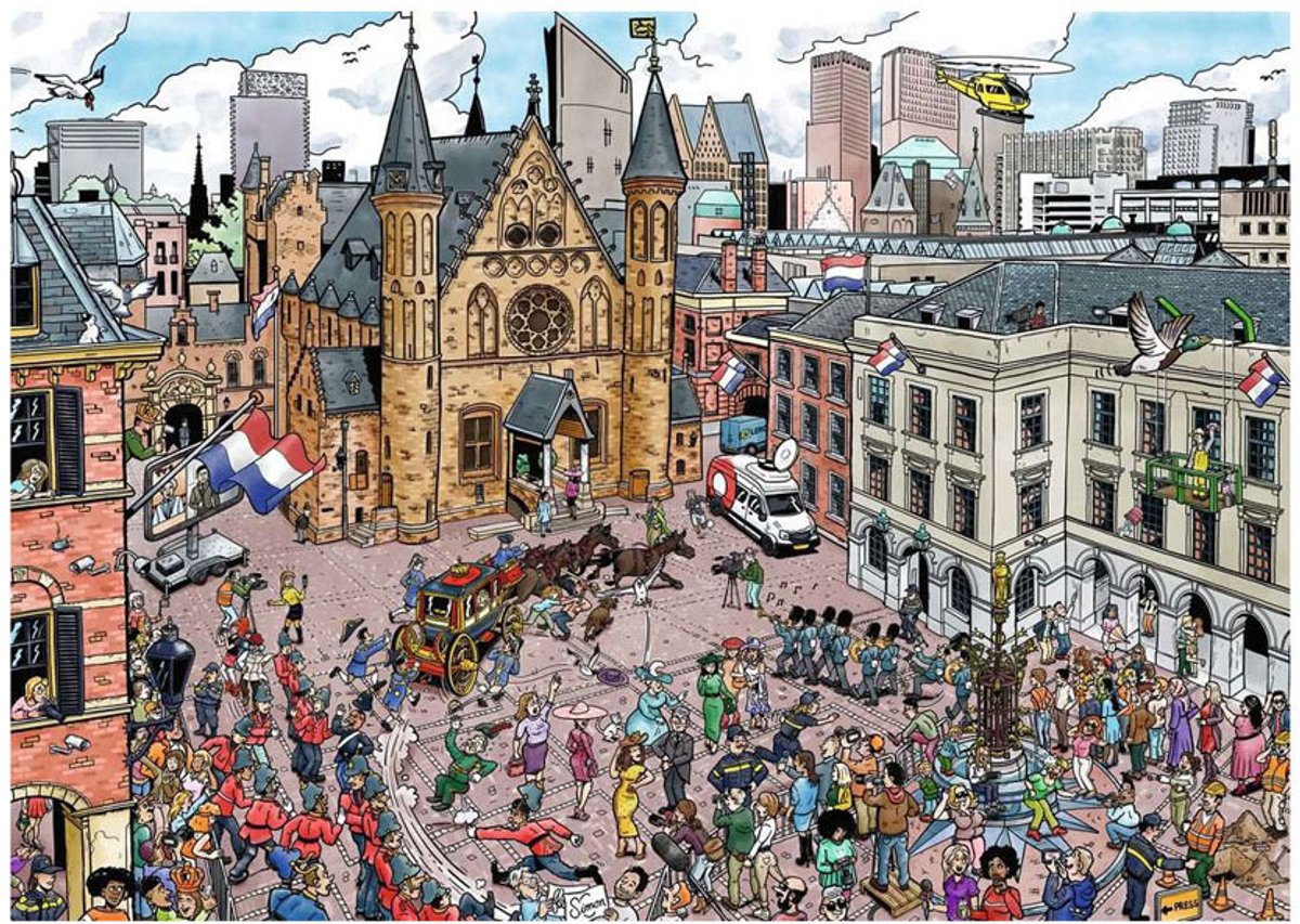 Ravensburger – Cities of the World: Den Haag – Legpuzzel – 1000 Stukjes — afbeelding 7
