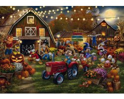 Schmidt puzzel Disney legpuzzel Mickey & Minnie Pumpkin Festival 1000 stukjes.