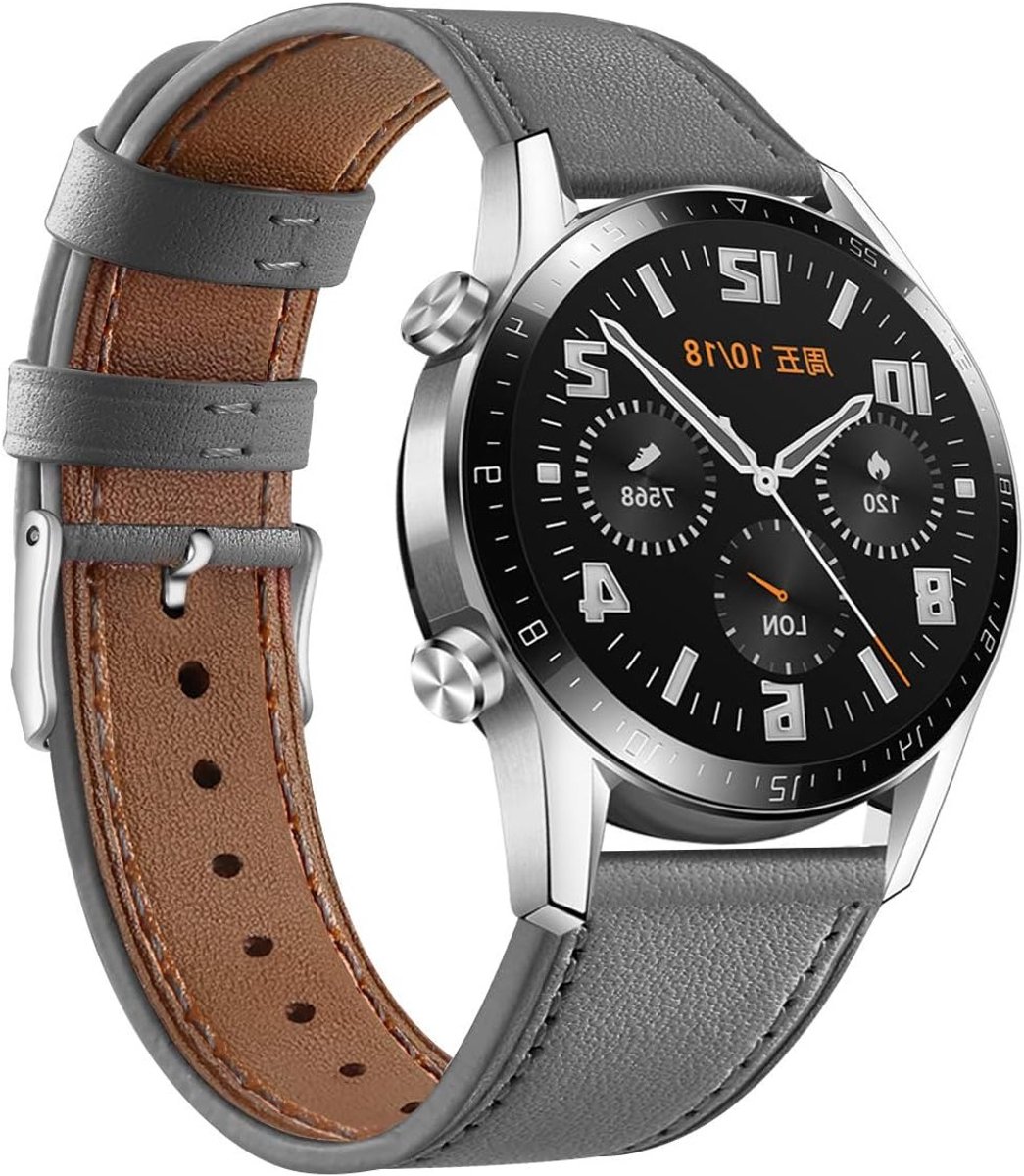 Leren Horlogeband 18mm Snelle Bevestiging - Vervangband voor Mannen en Vrouwen, Duurzaam en Stijlvol Accessoire voor Horloges 18mm 20mm 22mm