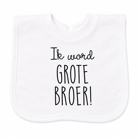 Baby slab met tekst aankondiging Zwangerschap - ik word Grote broer bekendmaking zwanger voor de liefste aanstaande geboorte van Merkloos — afbeelding 3