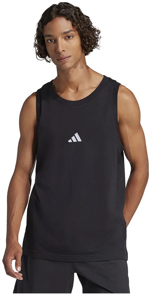 Adidas Sport M Sl Tanktop Sportwear Volwassen Zwart