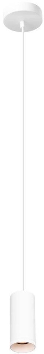 Artdelight - Hanglamp Milano 1 lichts 15 cm wit