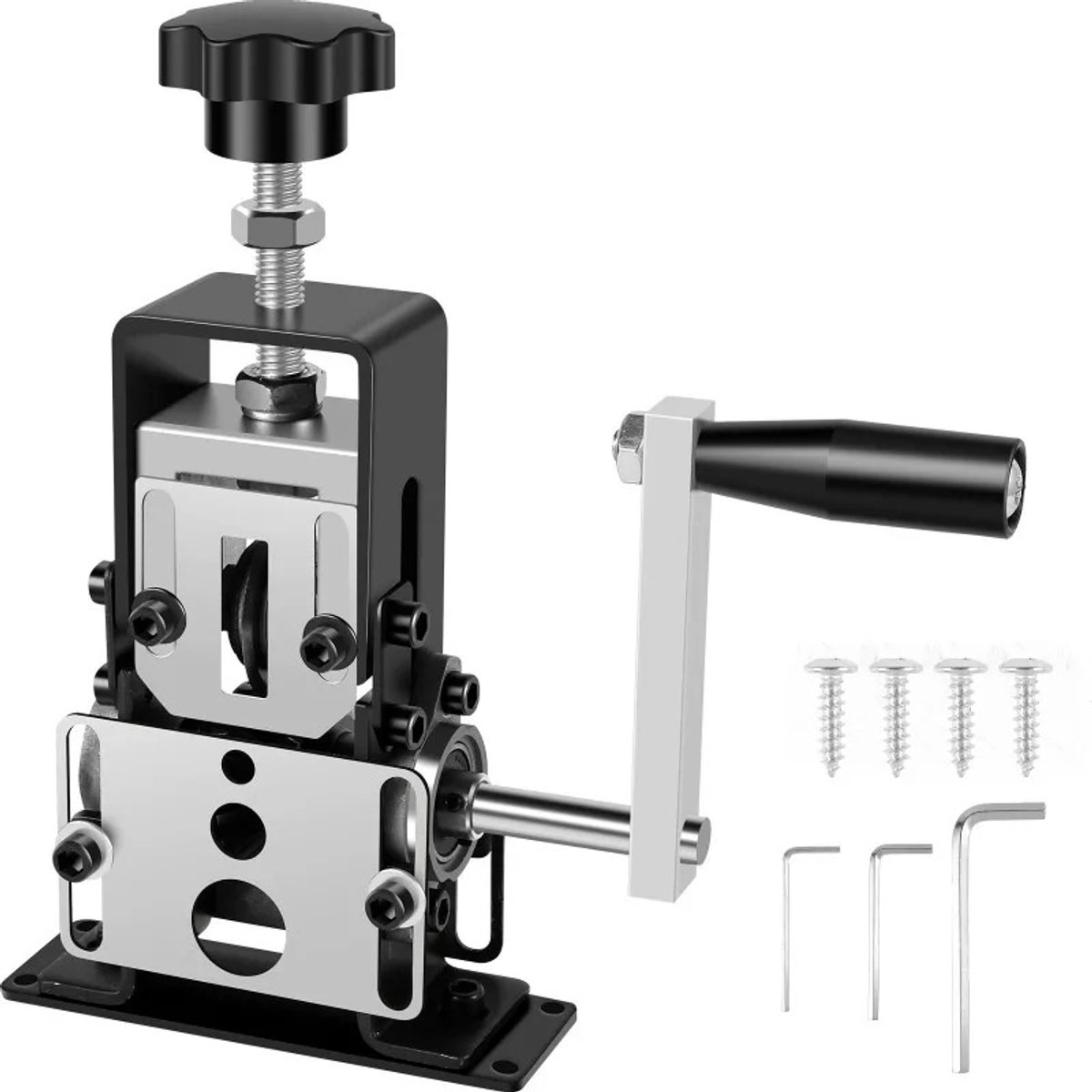 Novyro Living - kabelstripper - kabelstripmachine - handmatig - draadstripper - gereedschap - 1 snijmes - zilverkleurig - 1-70 mm