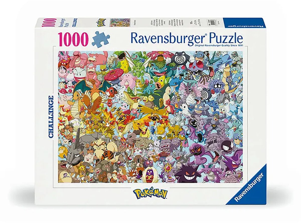 Ravensburger - Pokémon Challenge Puzzel - 1000 st - Legpuzzel — afbeelding 9