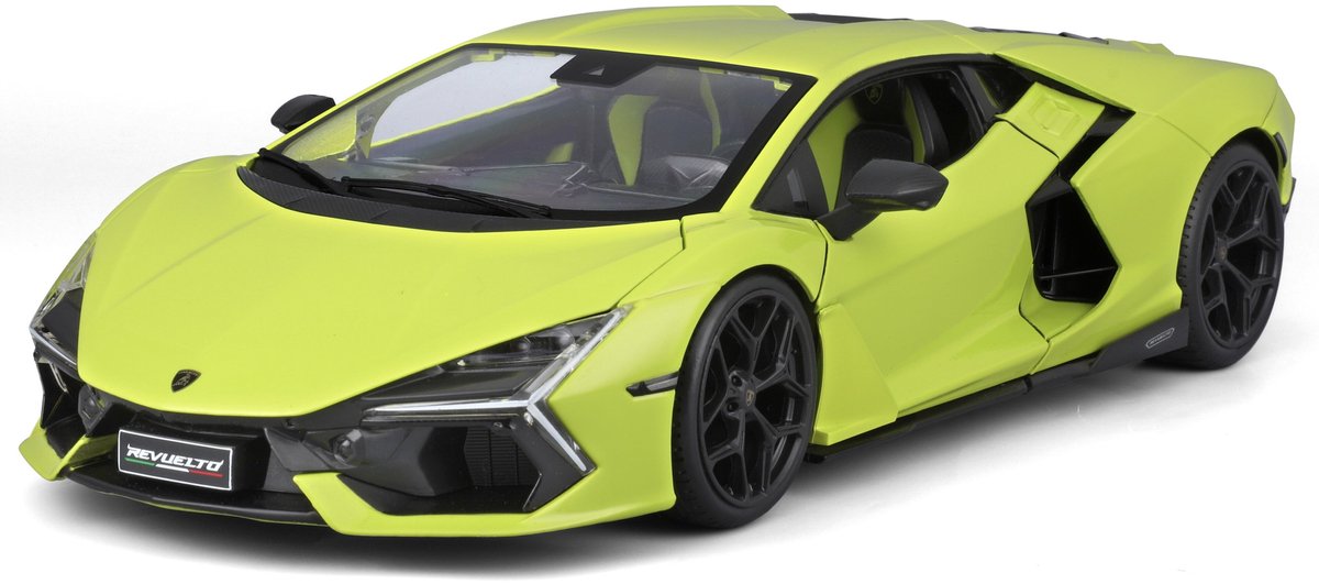 Lamborghini Revuelto modelauto 1:18 Maisto groen