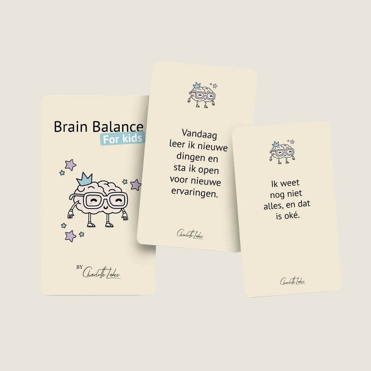 Intentiekaarten Kinderen - Affirmatiekaarten - Inspiratiekaarten - Charlotte Labee