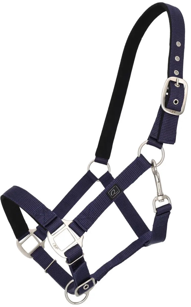 Gevoerd QHP Halster Navy - Pony