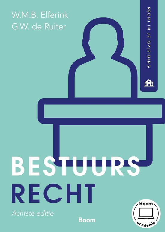 Recht in je opleiding - Bestuursrecht - cover