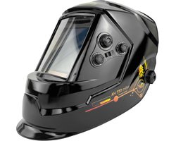 WELDINGER AH 350 real color automatische lashelm solar donker niveau DIN 5-13 kleurecht panoramisch kijkvenster